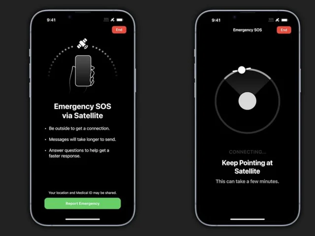 اپل از دیگر شرکت ها قابلیت ارتباط ماهواره ای را زودتر به آیفون آورد