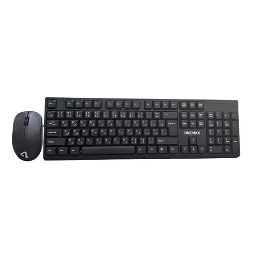 ماوس و کیبورد بیسیم وان مکس مدل om-4400w